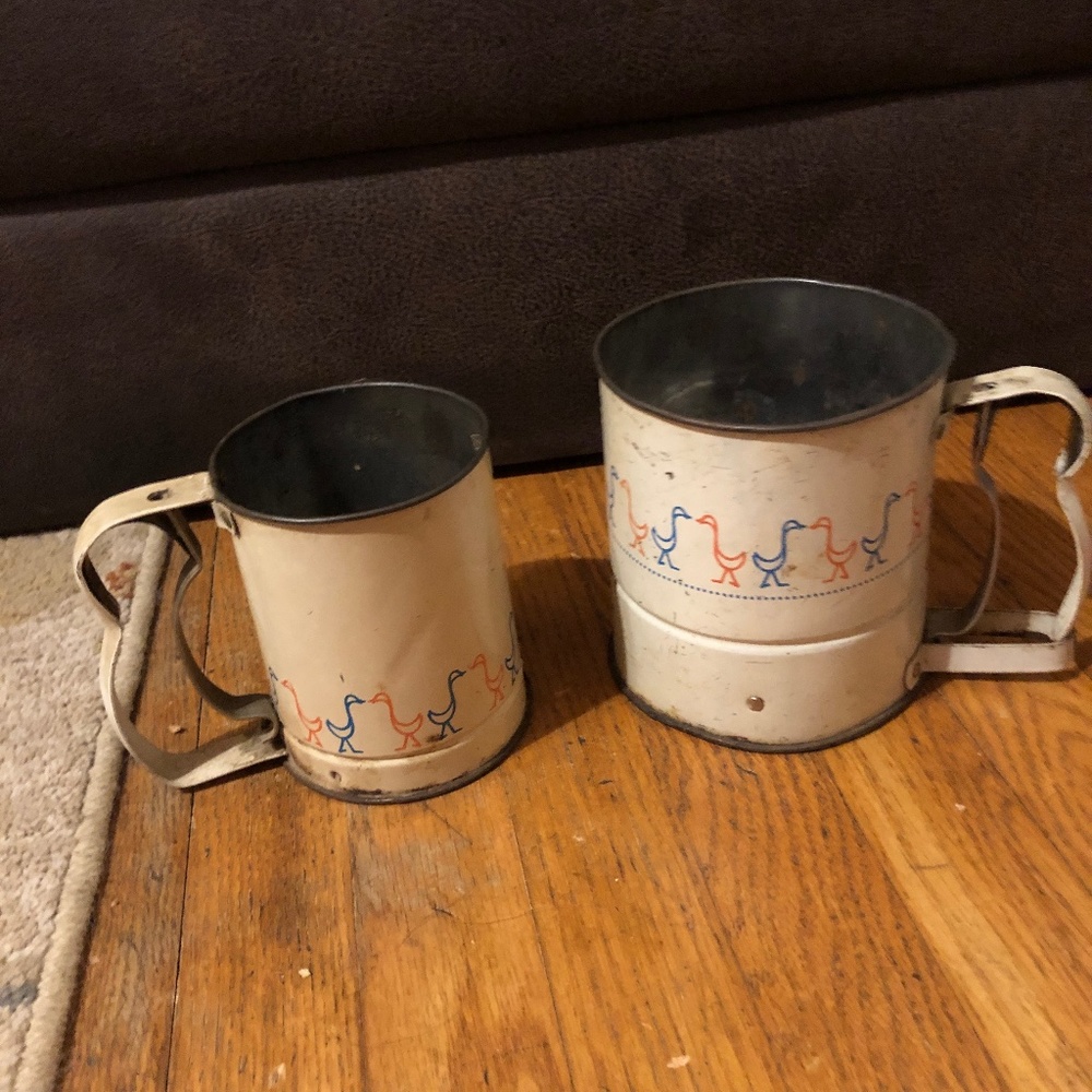 Vintage sifters
